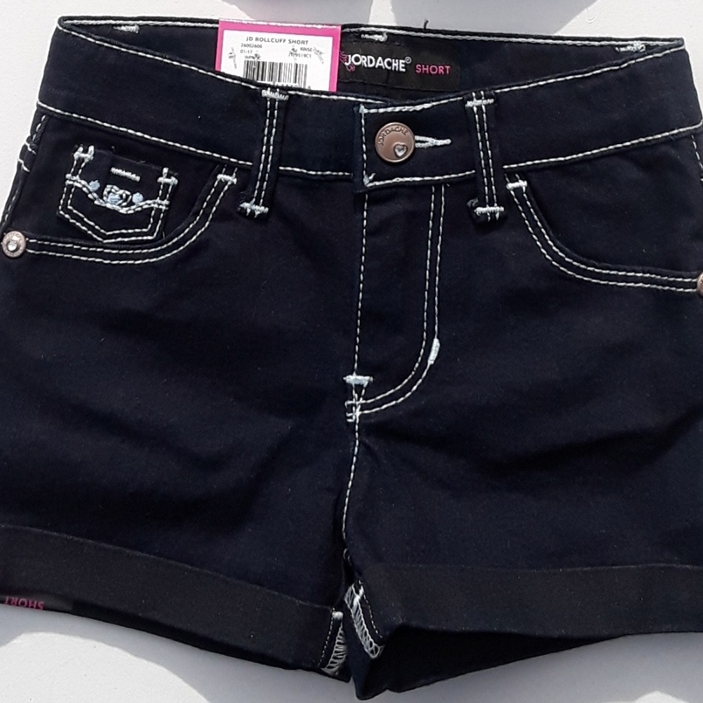 Little girls Jordache jean shorts